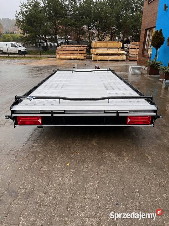 Laweta przyczepa BlackLine 5m x 21m DMC 2700 pełny VAT Bytom sprzedam