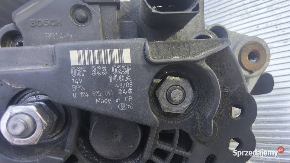 Alternator 06f903023f 0124525091 audi volkswagen osobowe Kielce