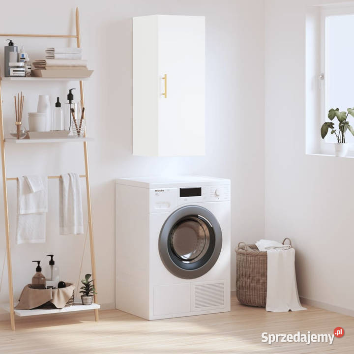 Szafka wisząca biała 345x34x90 WM828844