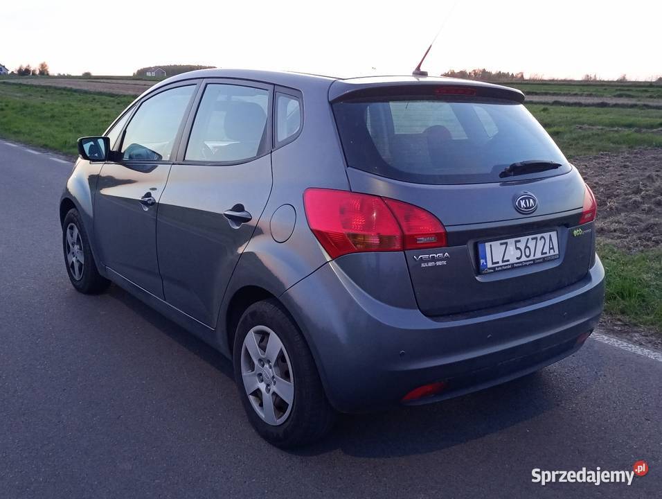 Kia Venga 14i Climatronic Zarejestrowany w szary Venga Zamość sprzedam