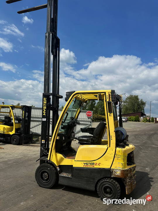 wózek widłowy HYSTER H20FT LPG 2000 Triplex 490m Działoszyn