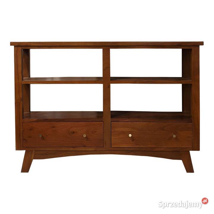 Konsola drewniana BONN 130 z półkami i Lublin