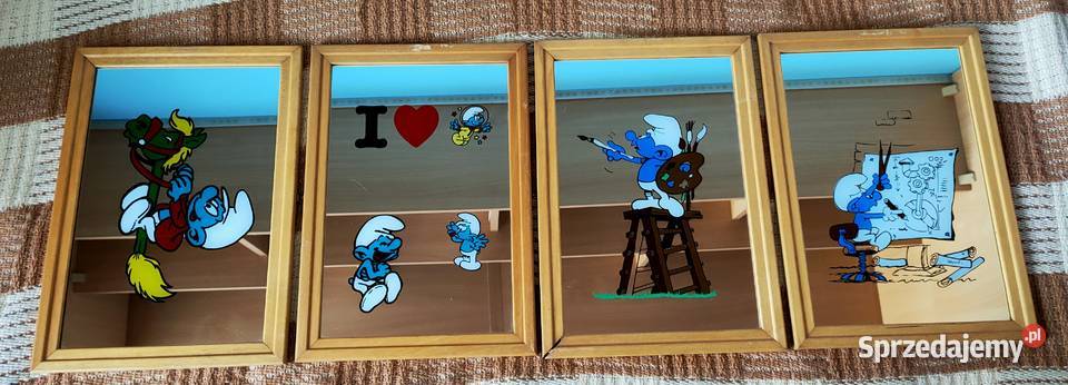 Obrazy na lustrze Smerfy Wrocław
