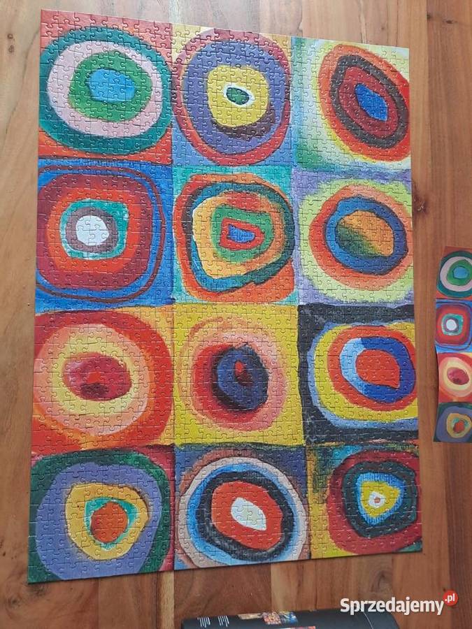 Interdruk Puzzle 1000 Wassily Kandinsky Studium Pozostałe Warszawa sprzedam
