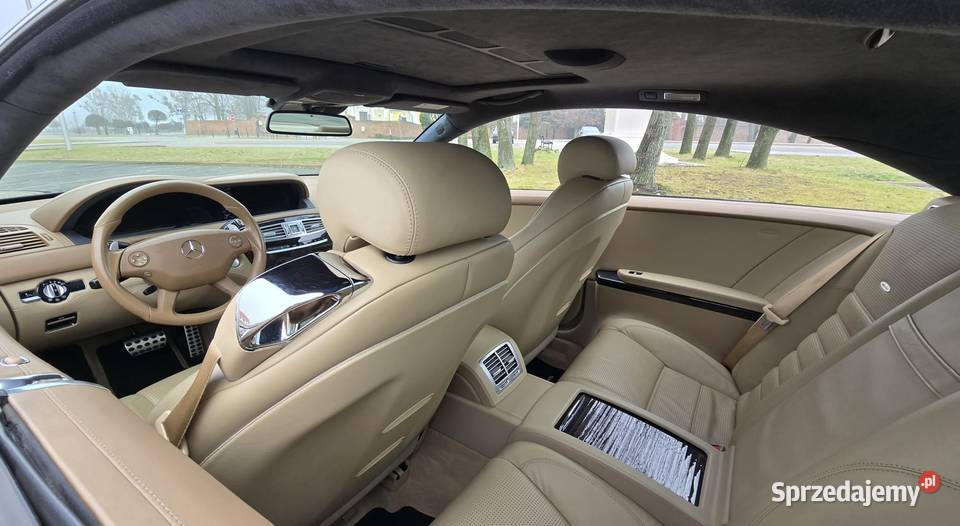 Mercedes CL 63 AMG C216 525 2009r zarejestrowany nieuszkodzony Gostyń
