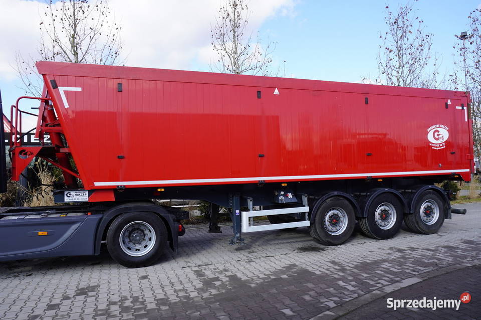 Naczepa wywrotka Gras GS 355t 48 m3 2022 3 Wywrotki Kraków