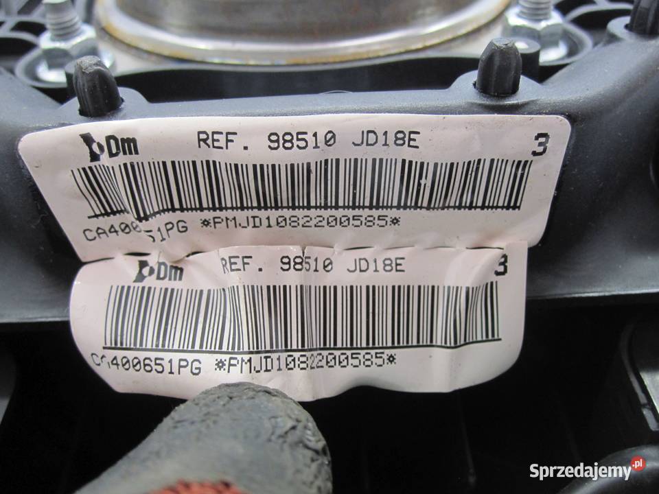 NISSAN QASHQAI I J10 07r AIRBAG poduszka osobowe świętokrzyskie Kielce