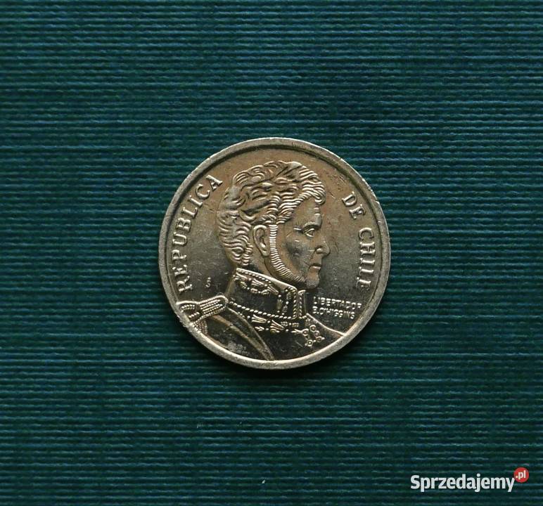 CHILE 10 peso 2016r śląskie Gliwice