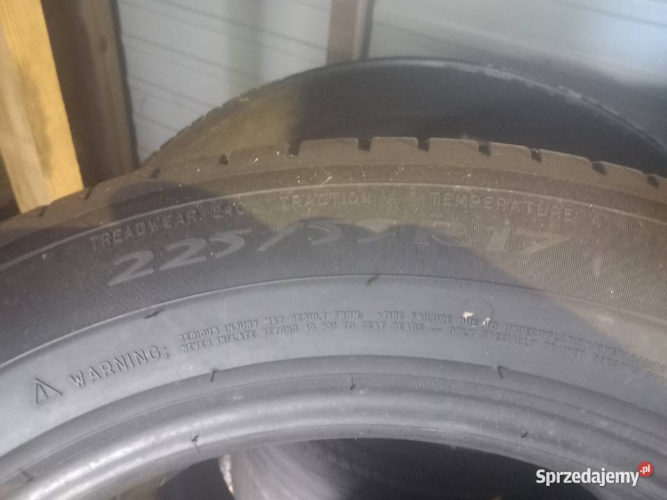 Sprzedam opony Michelin 22555 17tki Bestwina sprzedam