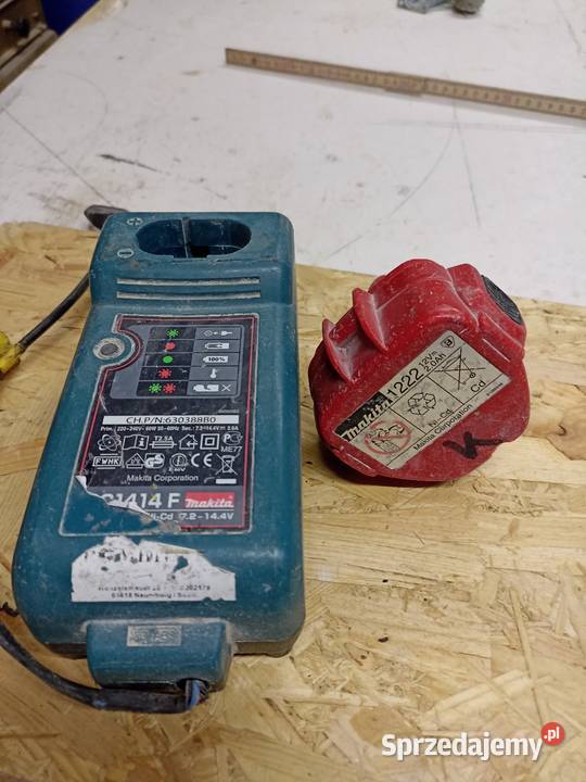 Ładowarka z baterią Makita 12 v starszy typ Solec