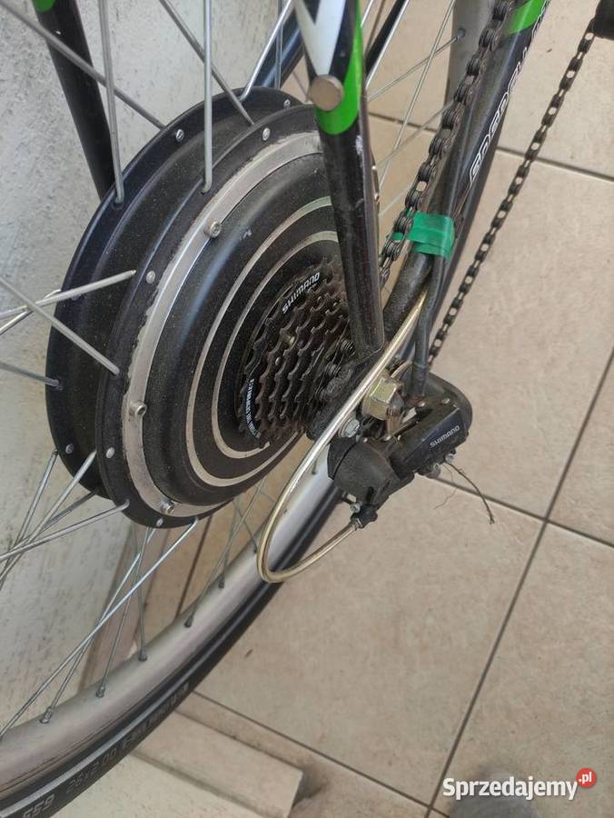 Ebike 1kw rama 21 koła 26 mazowieckie Warszawa