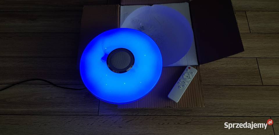 Sprzedam Lampę multimedialna z RGB i pilotem i Oświetlenie Lubaczów