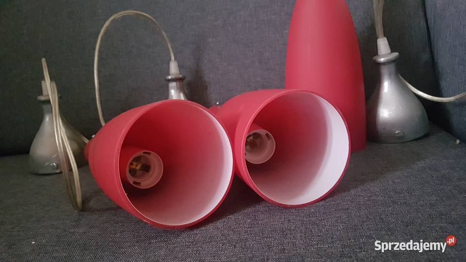 Lampy wiszące komplet 3 Kraków