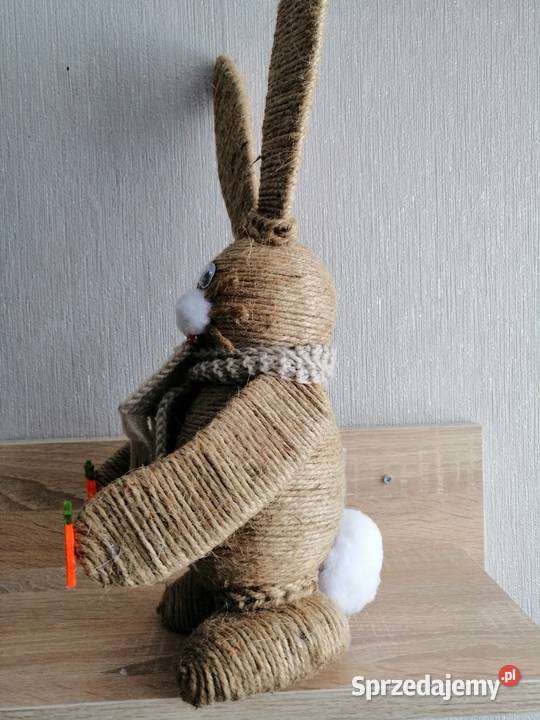 Zająć wielkanocny wykonany własnoręcznie beżowy Katowice