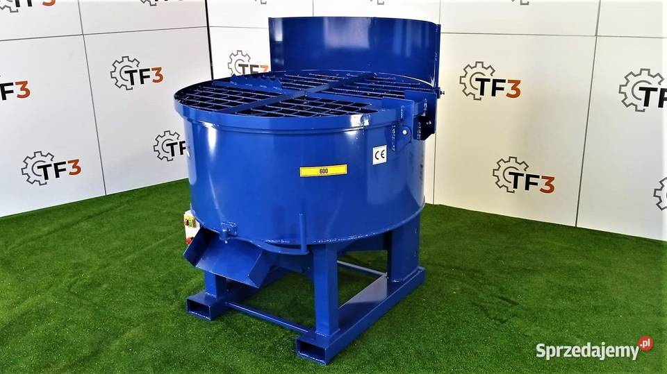 Elektryczna betoniarka planetarna 600L osłony nie Mogilno