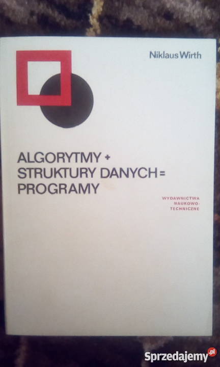 algorymy struktury danych programy N Wirth Rok wydania 1989 Gorzów Wielkopolski