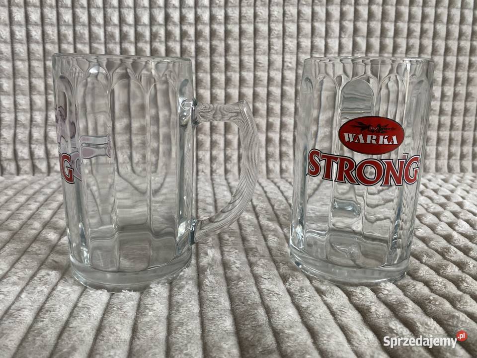 Kufel do piwa WARKA STRONG szklanka 03L Sosnowiec sprzedam