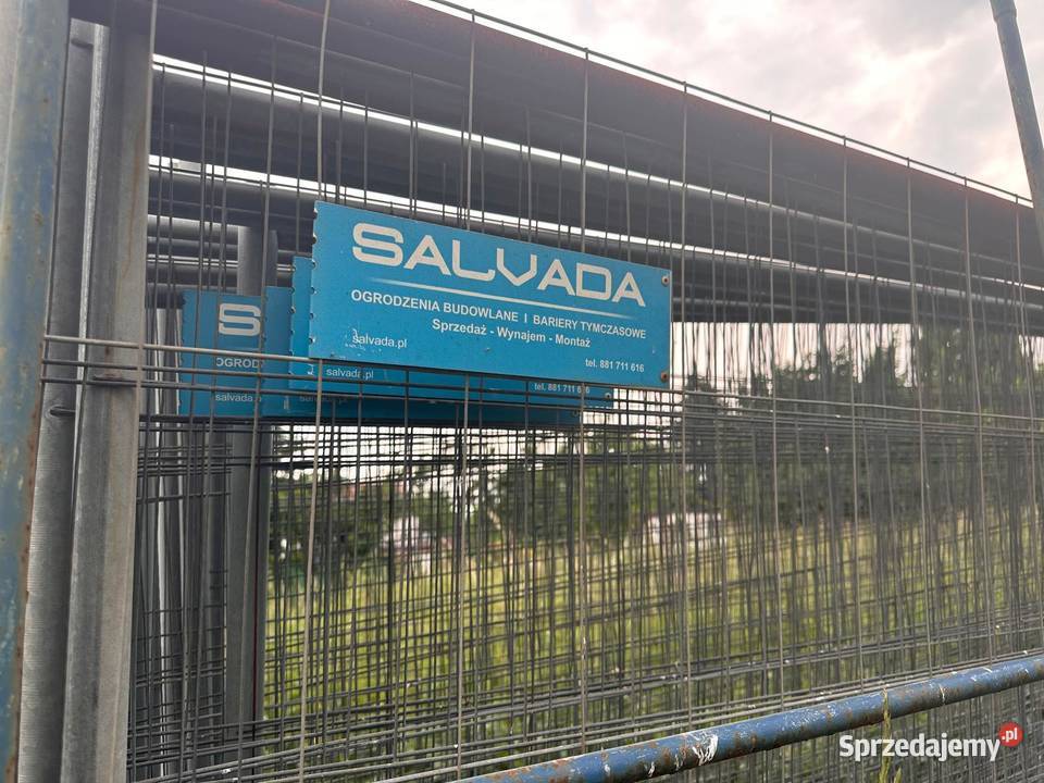 Przęsło tymczasowe 35x25 Płot budowlany zachodniopomorskie Szczecin