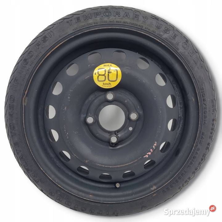KOŁO DOJAZDOWE ZAPASOWE Nissan Micra K12 Note lubelskie Chełm