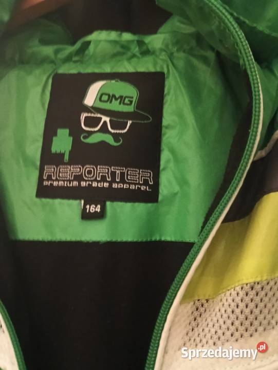 Kurtka przejściowa wiatrówka wiosenna reporter Wrocław