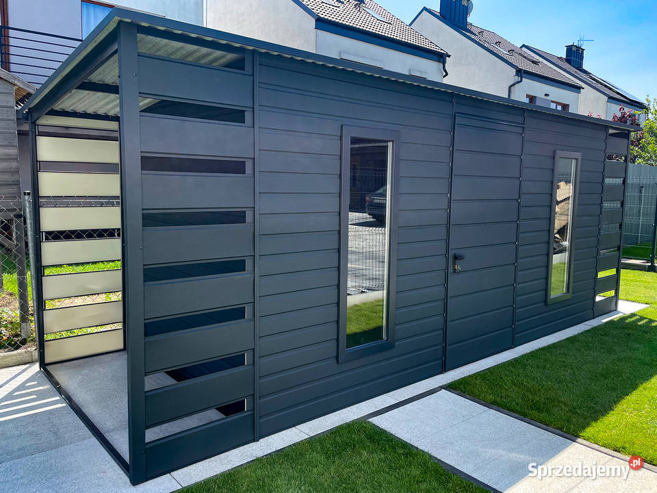 Domek ogrodowy 462 m ciemny grafit matowy małopolskie sprzedam