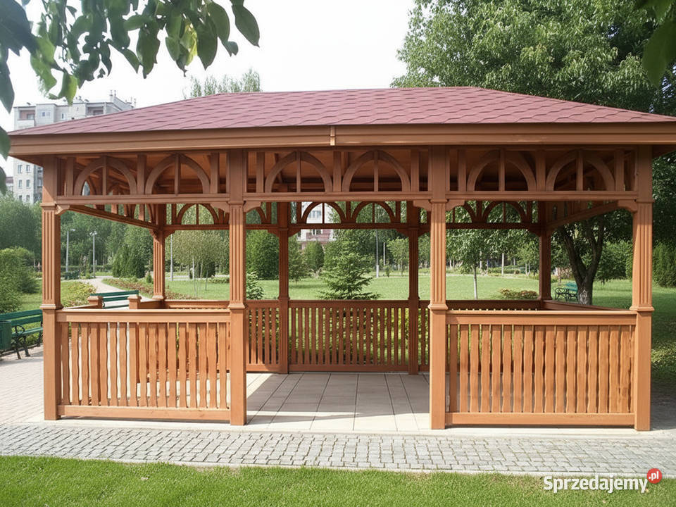 ALTANA 11 4x6 DREWNIANA SOSNOWA OGRODOWA Parzymiechy