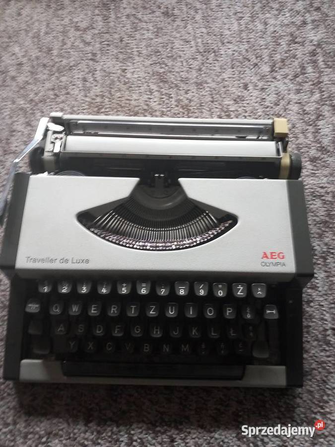 Maszyna do pisania AEG Olympia Łódź