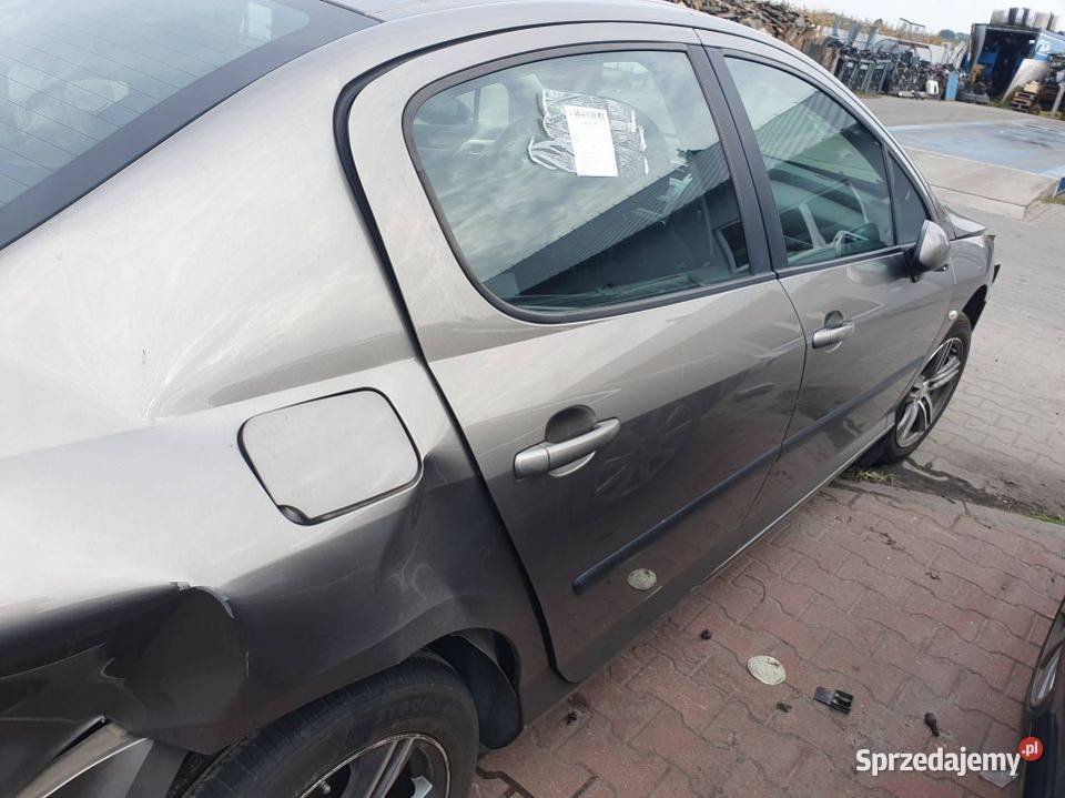 DRZWI PRAWE TYŁ PEUGEOT 407 KDA kujawsko-pomorskie Lipno sprzedam