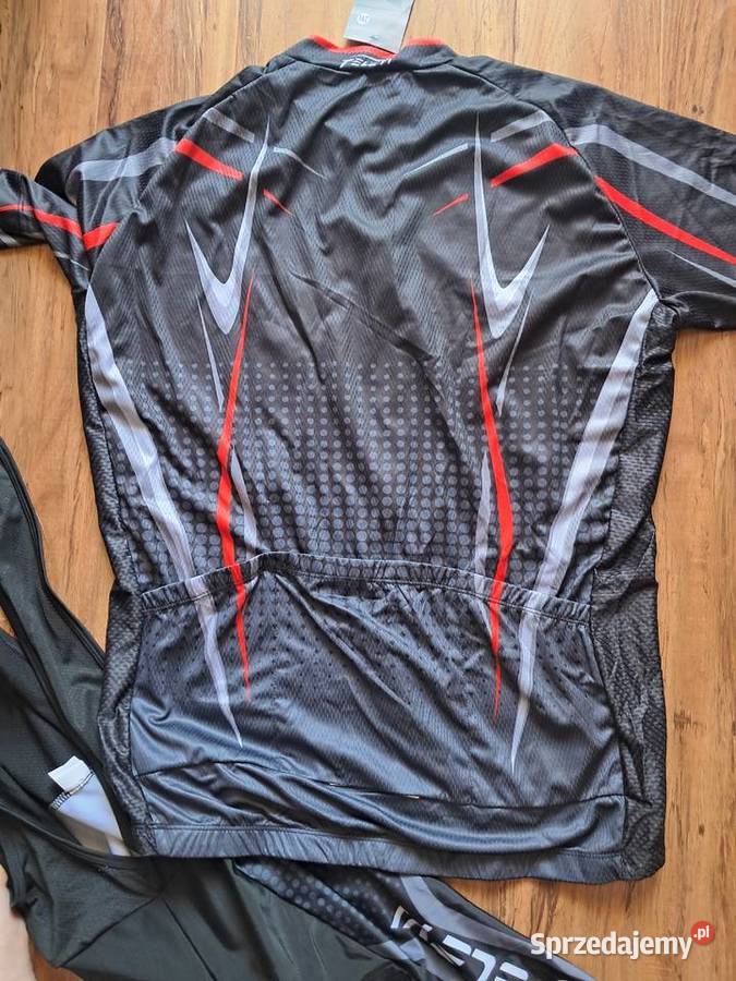 nowy strój na rower rozmiar z metki 2XL ale to Rozmiar L sprzedam