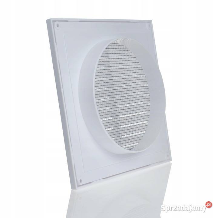 Kratka wentylacyjna kwadratowa 170x170mm Awenta biały lubelskie
