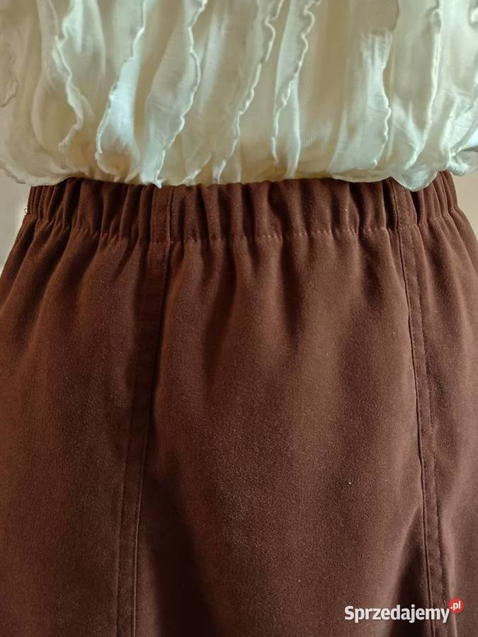 Spódnica brązowa 4244 20 Rozmiar 44(XXL) sprzedam