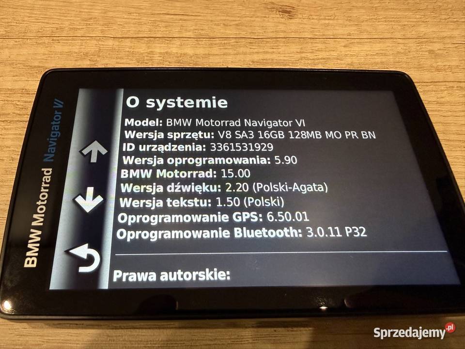 Navigacja BMW Motorrad Navigator VI 6 opolskie Prudnik sprzedam