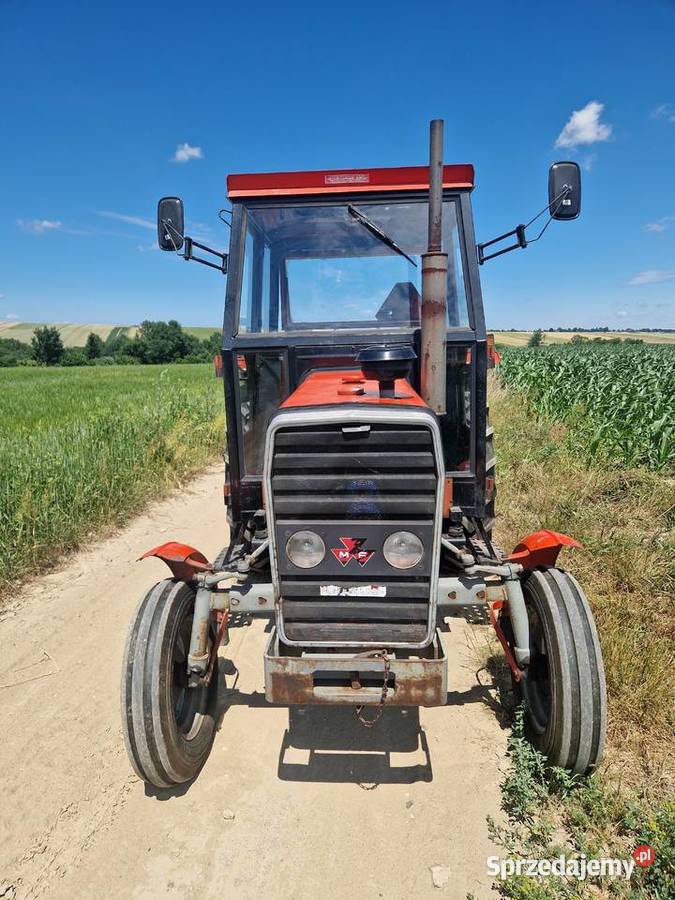 Traktor MF 255 nie pracował w polu był jako TAXI Massey Ferguson Wolbrom