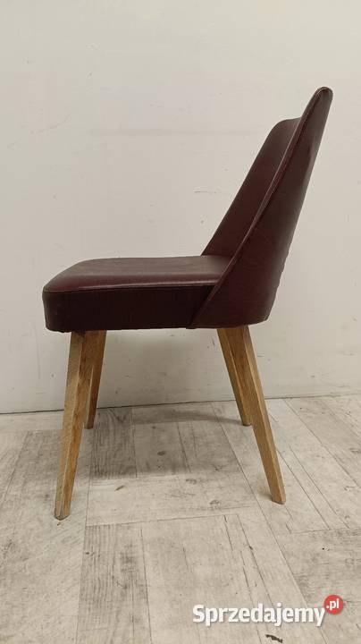krzesło muszelka PRL vintage design lata 70te Krzesła