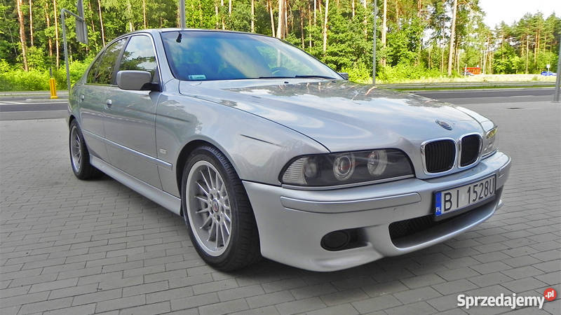 BMW E39 528 ładny egzemplarz 97500 centralny zamek Białystok