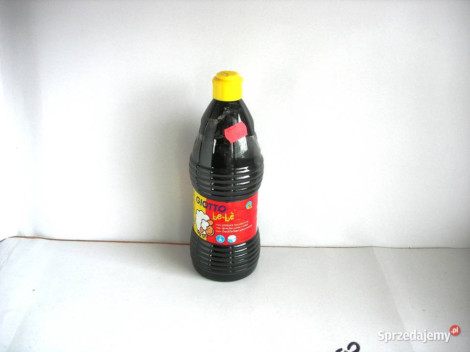 Farba plakatowa Giotto bebe Fila 1000ml czarna Bełchatów sprzedam