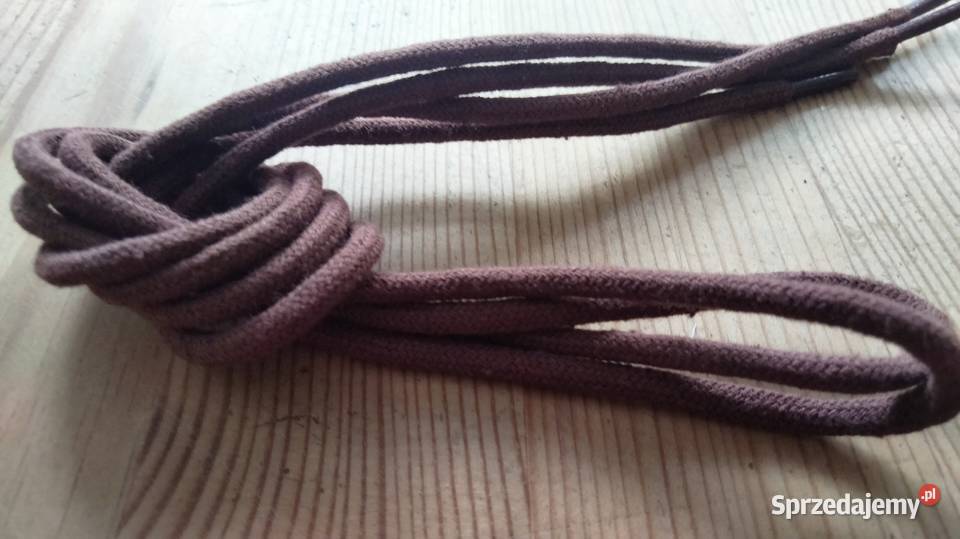 Sznurowadła okrągłe średnie długość 75 kolor Ostrów Wielkopolski