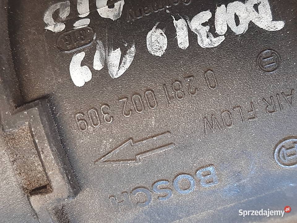 Fiat Alfa Lancia przepływomierz 0281002309 Ksawerów