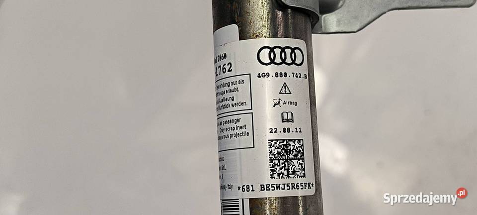 KURTYNA PRAWA AUDI A6 C7 4G988742B