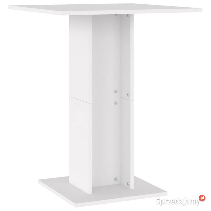 Stolik bistro biały 60x60x75 materiał Dom i Ogród Warszawa sprzedam