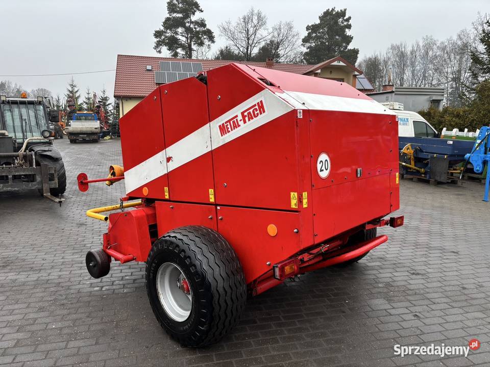 Prasa rolująca Metal Fach Z 562 belująca belarka Owijanie sznurkiem Rolujące (belujące) mazowieckie Myszyniec