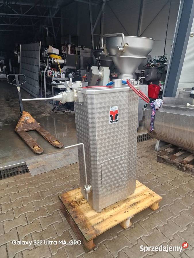 Nadziewarka tłokowa 30l Produkcja Dobieszowice