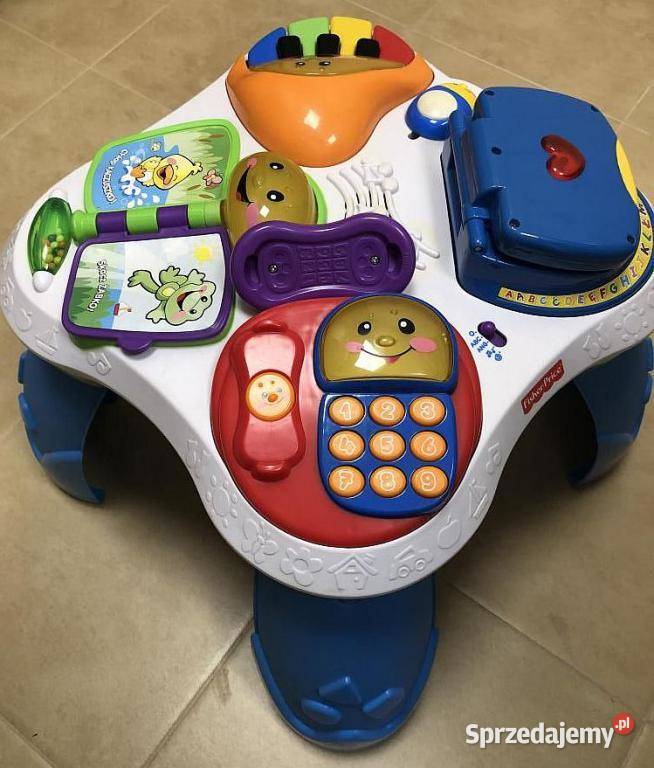 Fisher Edukacyjny Stolik Malucha wysyłka Zabawki Góra Kalwaria