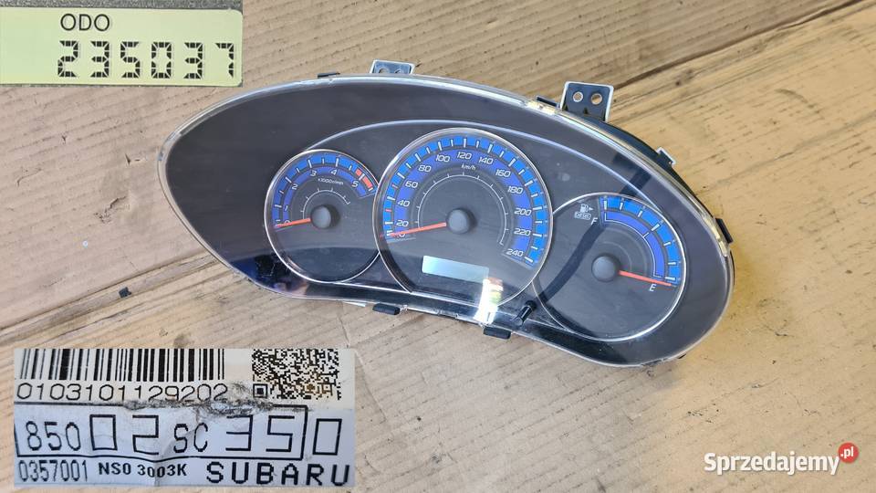 Subaru Forester 3 SH licznik zegary przebieg sprzedam