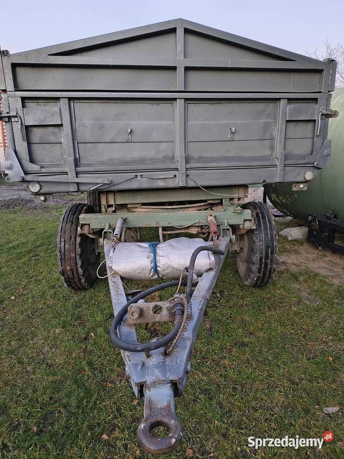 Sprzedam przyczepę wywrotkę 45t nieuszkodzony Rolnictwo lubelskie Hrubieszów