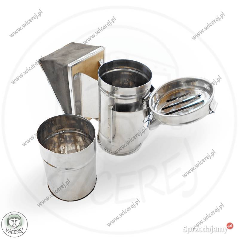 Podkurzacz Pasieczny Nierdzewny z Chłodnicą Pszczelarstwo podkarpackie Jaśliska