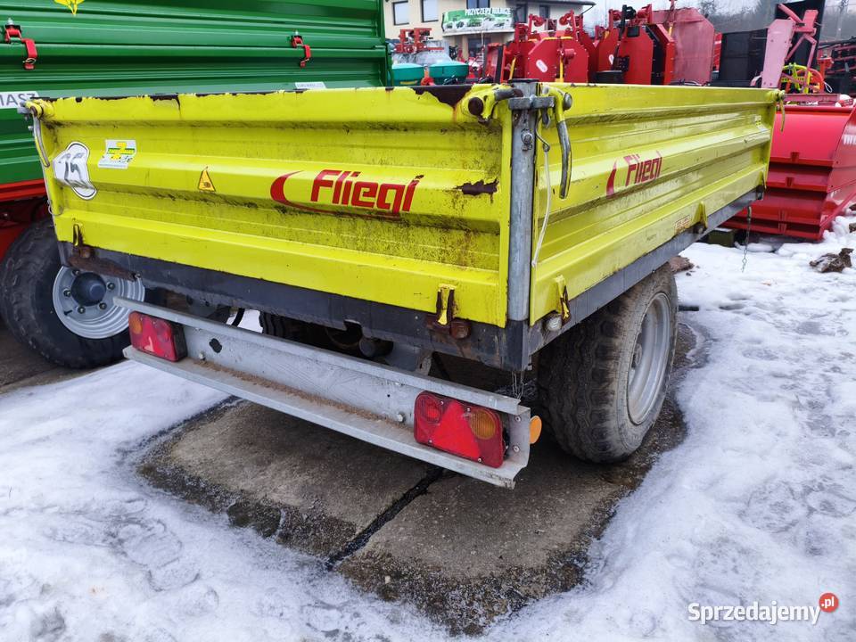 Przyczepa rolnicza Fliegl EKD25 dostępna w nieuszkodzony sprzedam