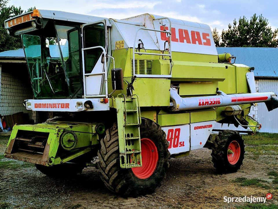 Claas Dominator 98sl Classic 1997 siln Mercrdesa Czemierniki