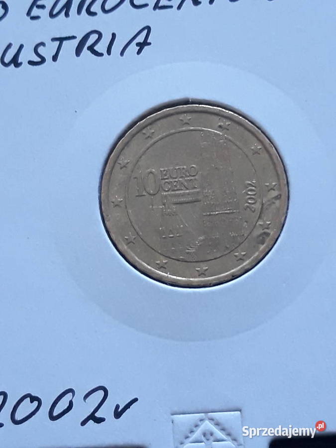 10 Eurocentów Austria 2002 r Konin sprzedam