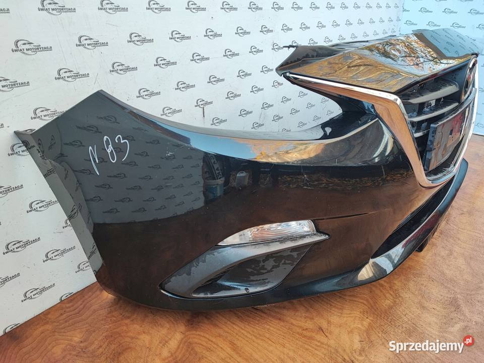 MAZDA 3 22 D 14r zderzak przód Kielce sprzedam